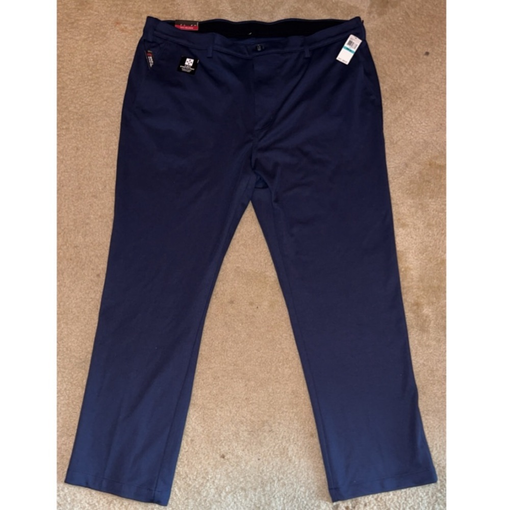 NWT MENS Van Heusen Navy Stretch Knit Sweatpant Comfort - Picture 1 of 7